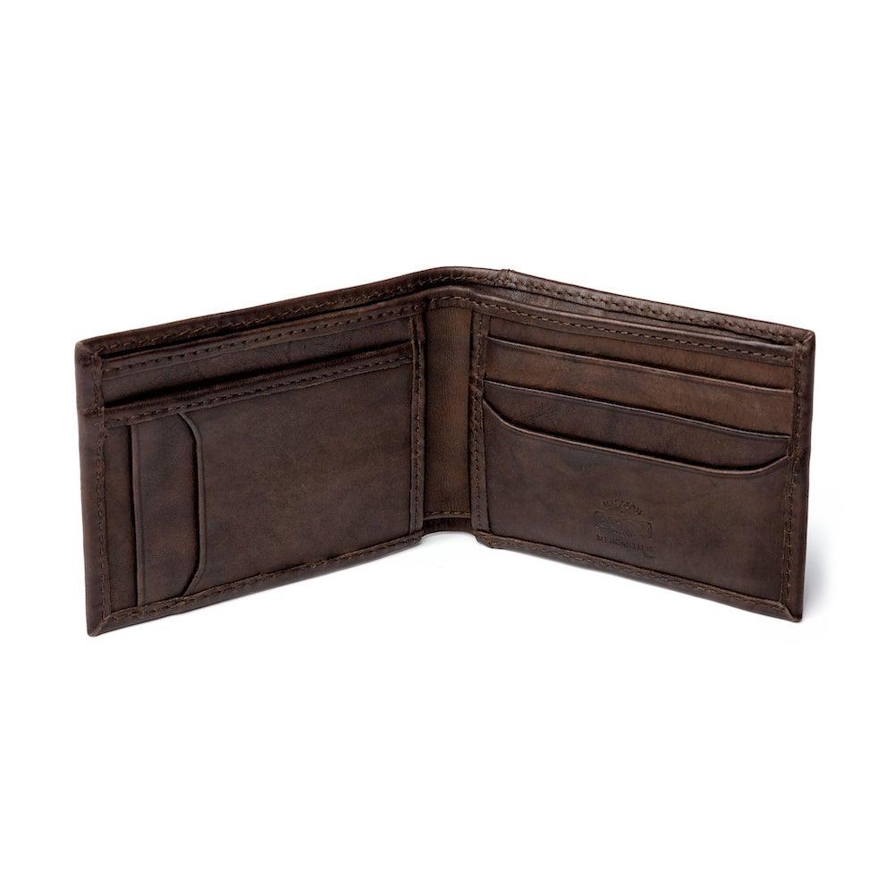 Benjamin Leather Bifold with Front Pocket Wallet
