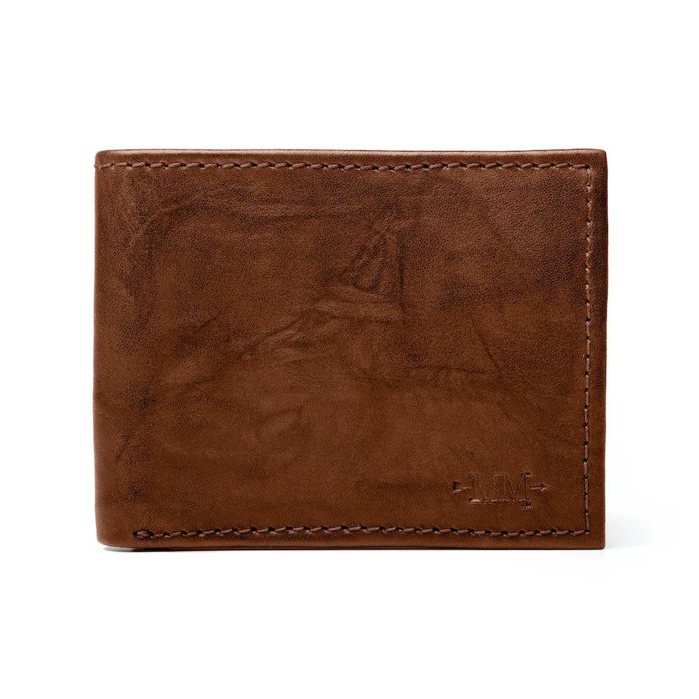 Benjamin Leather Bifold with Front Pocket Wallet