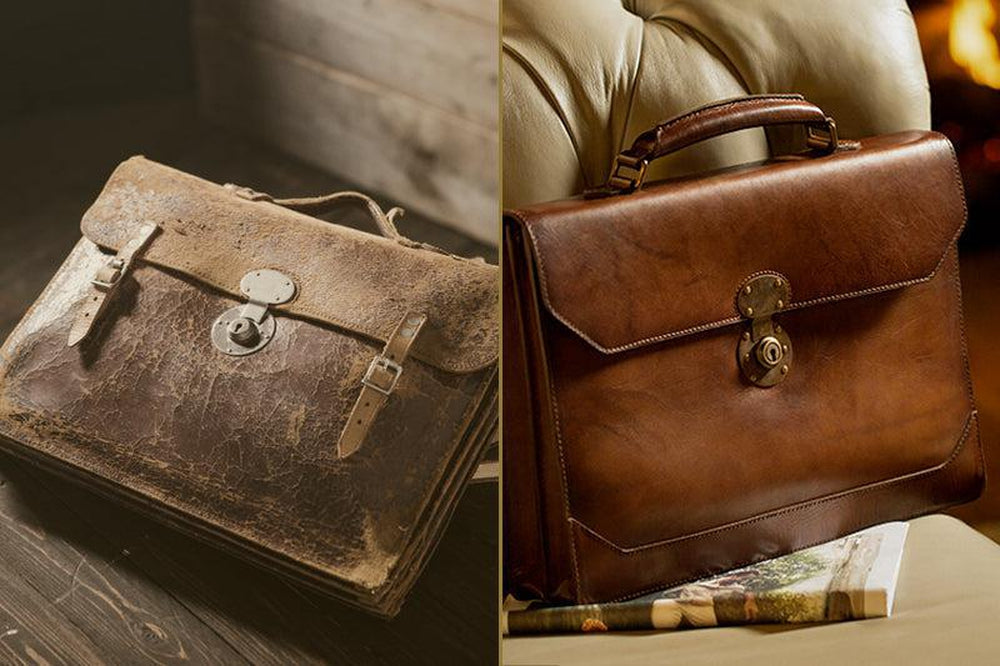 Benjamin Leather Briefcase