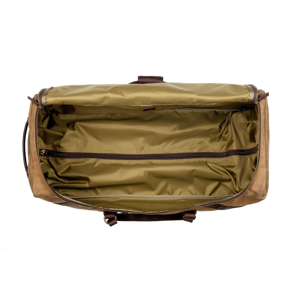 Campaign Waxed Canvas Large Wheeled Duffle Bag
