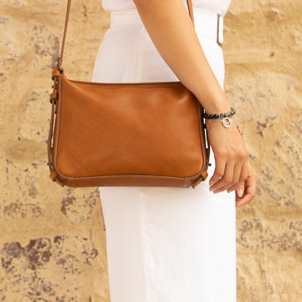 Ellington Leather Crossbody Purse