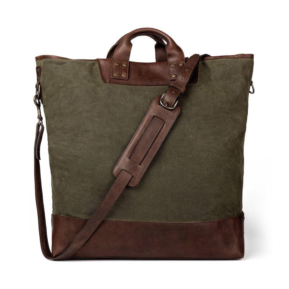 Heritage Waxed Canvas Original Ice Block Tote Bag