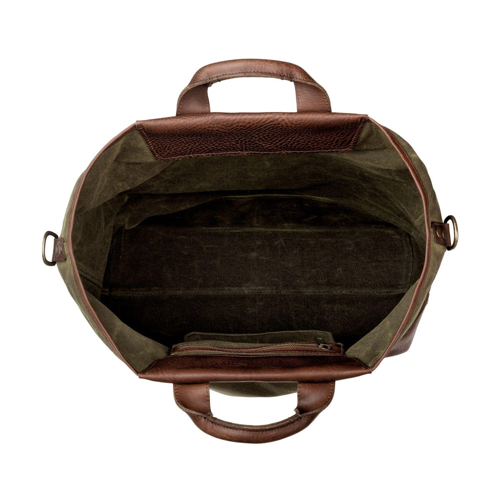 Heritage Waxed Canvas Original Ice Block Tote Bag