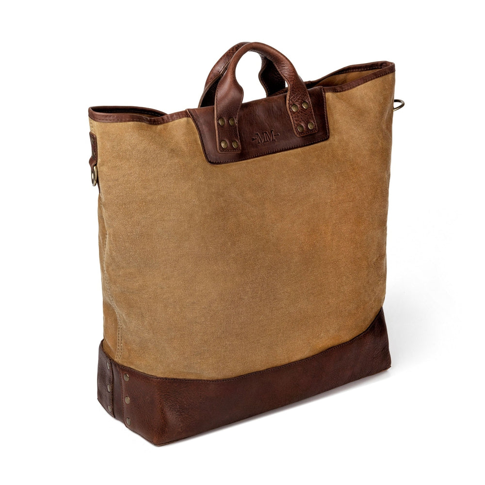 Heritage Waxed Canvas Original Ice Block Tote Bag