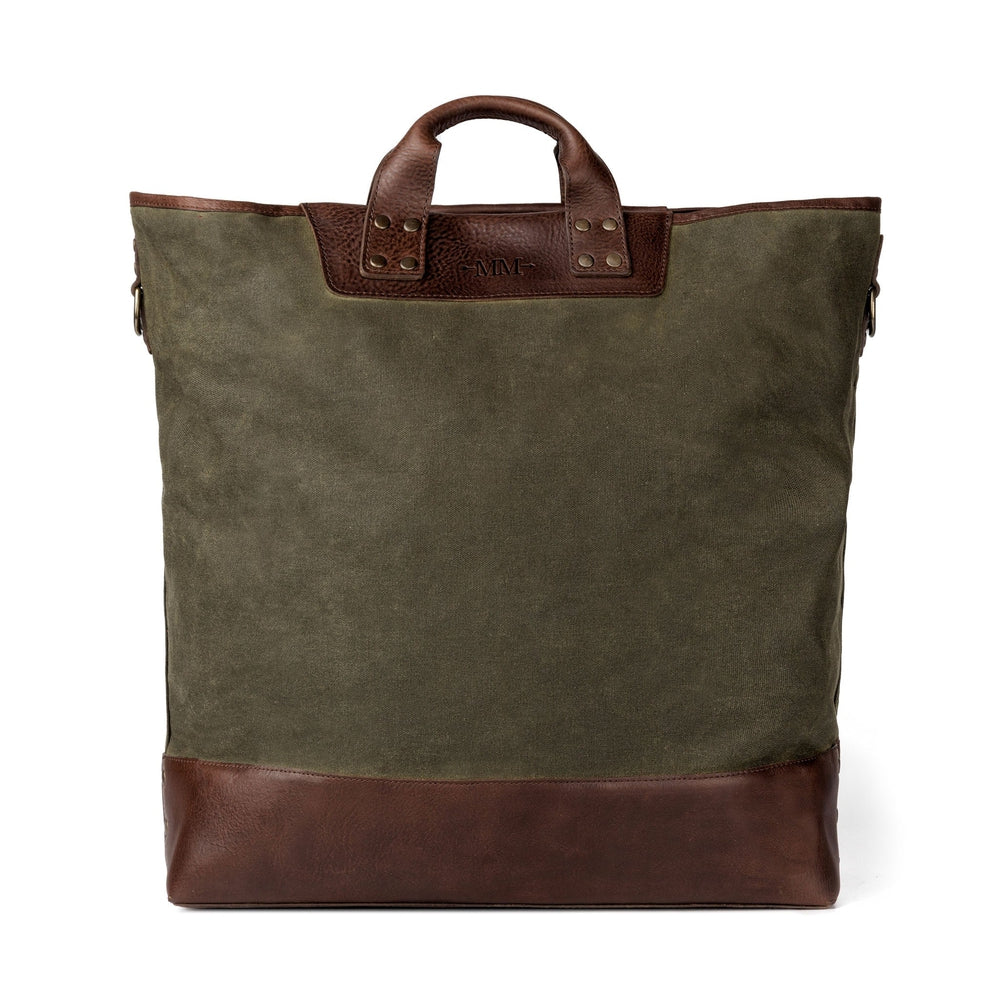 Heritage Waxed Canvas Original Ice Block Tote Bag