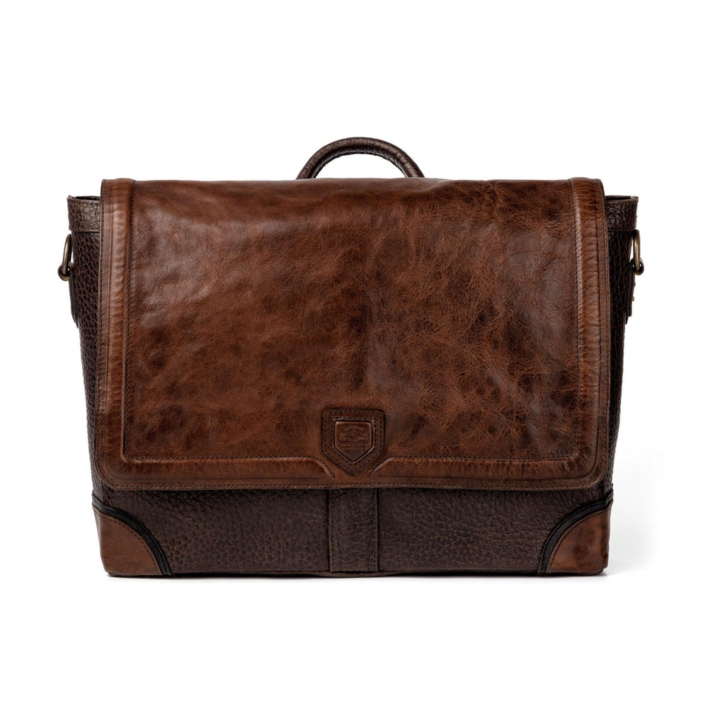 Theodore Leather Messenger Bag