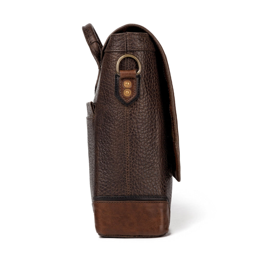 Theodore Leather Messenger Bag