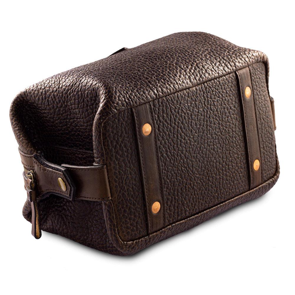 Theodore Leather Toiletry Wash Bag