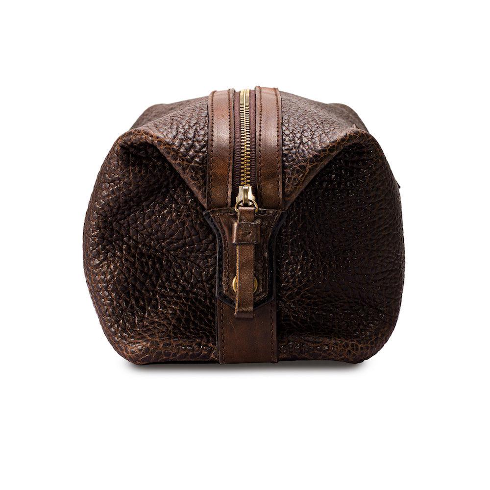 Theodore Leather Toiletry Wash Bag