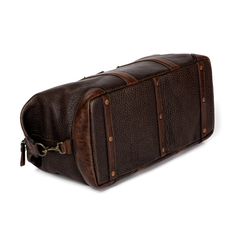 Theodore Leather Weekender Duffle Bag