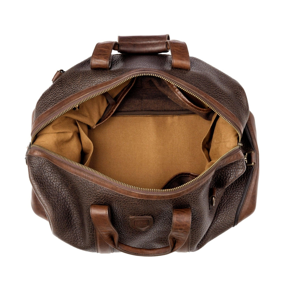 Theodore Leather Weekender Duffle Bag