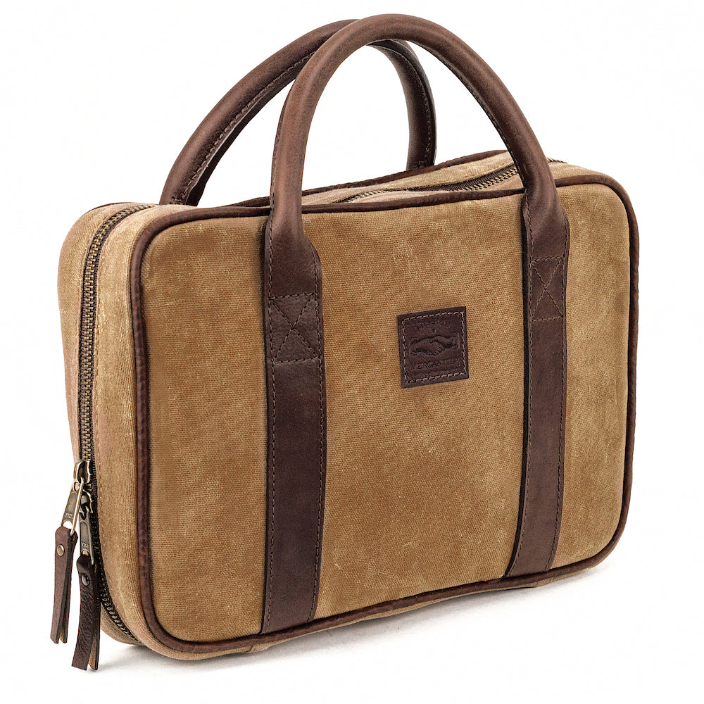 White Wing Waxed Canvas Deluxe Pistol Case