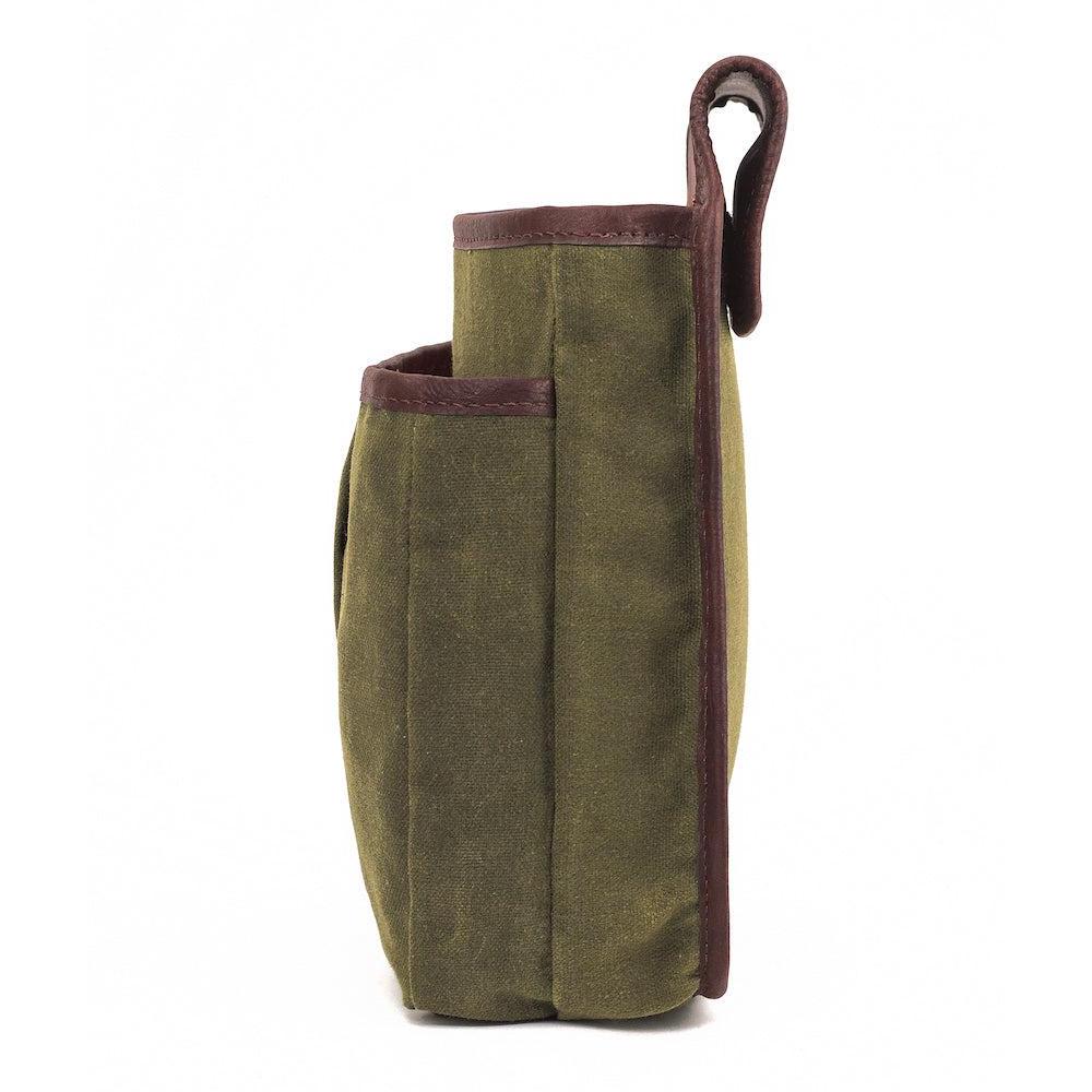 White Wing Waxed Canvas Hunting Double Belt Pouch