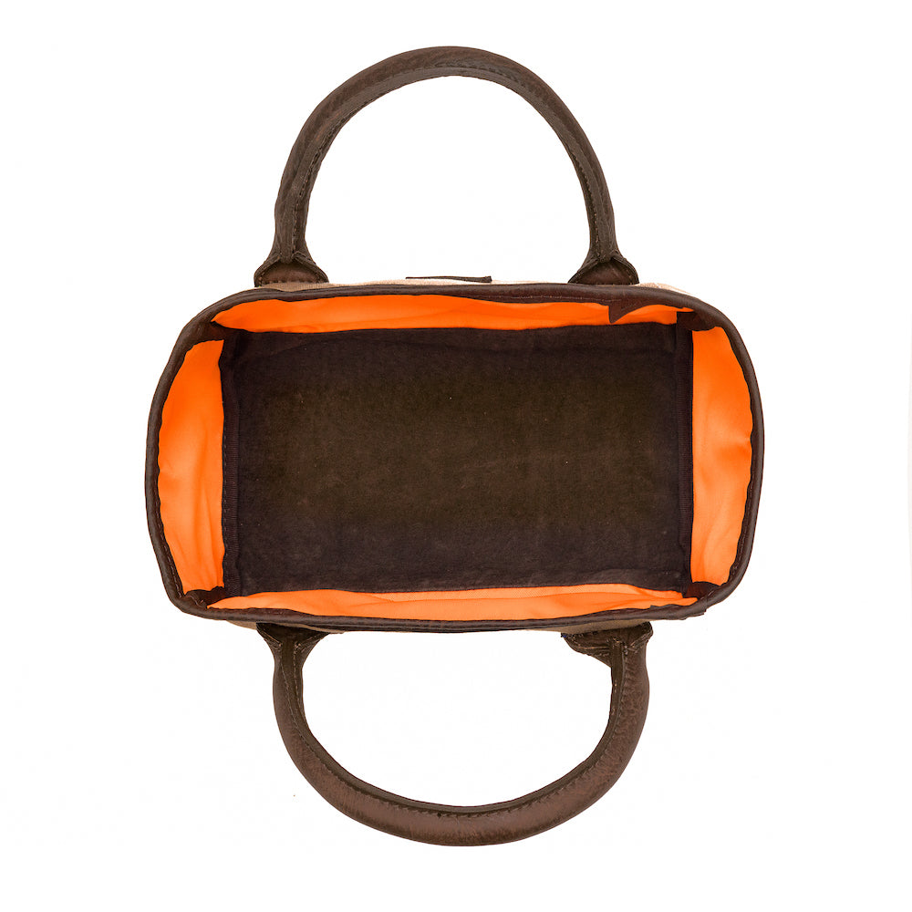 White Wing Waxed Canvas Hunting Four Box Shell Carrier