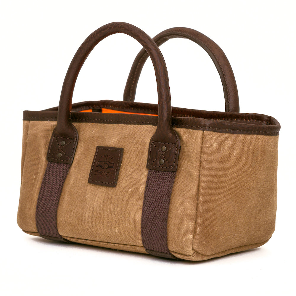 White Wing Waxed Canvas Hunting Four Box Shell Carrier