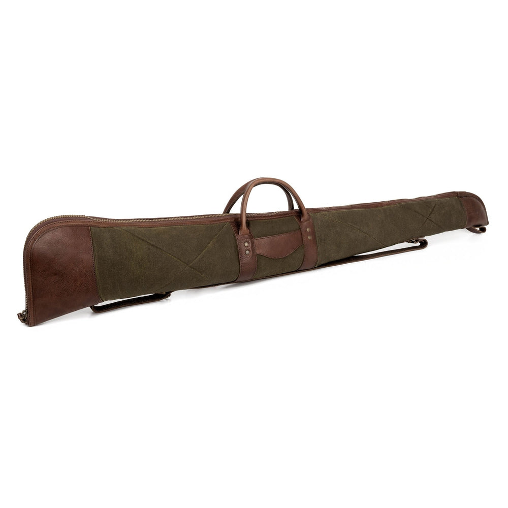 White Wing Waxed Canvas Hunting Shotgun Case