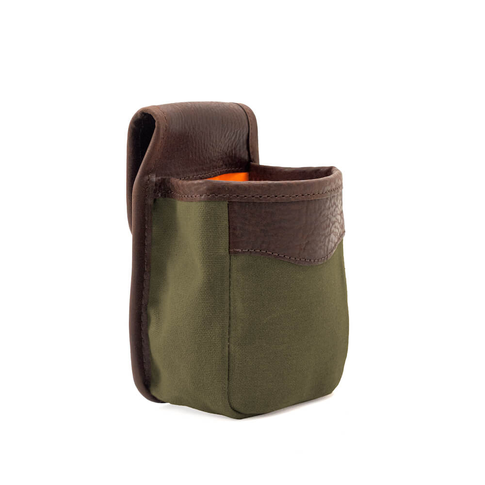White Wing Waxed Canvas Hunting Single Belt Pouch