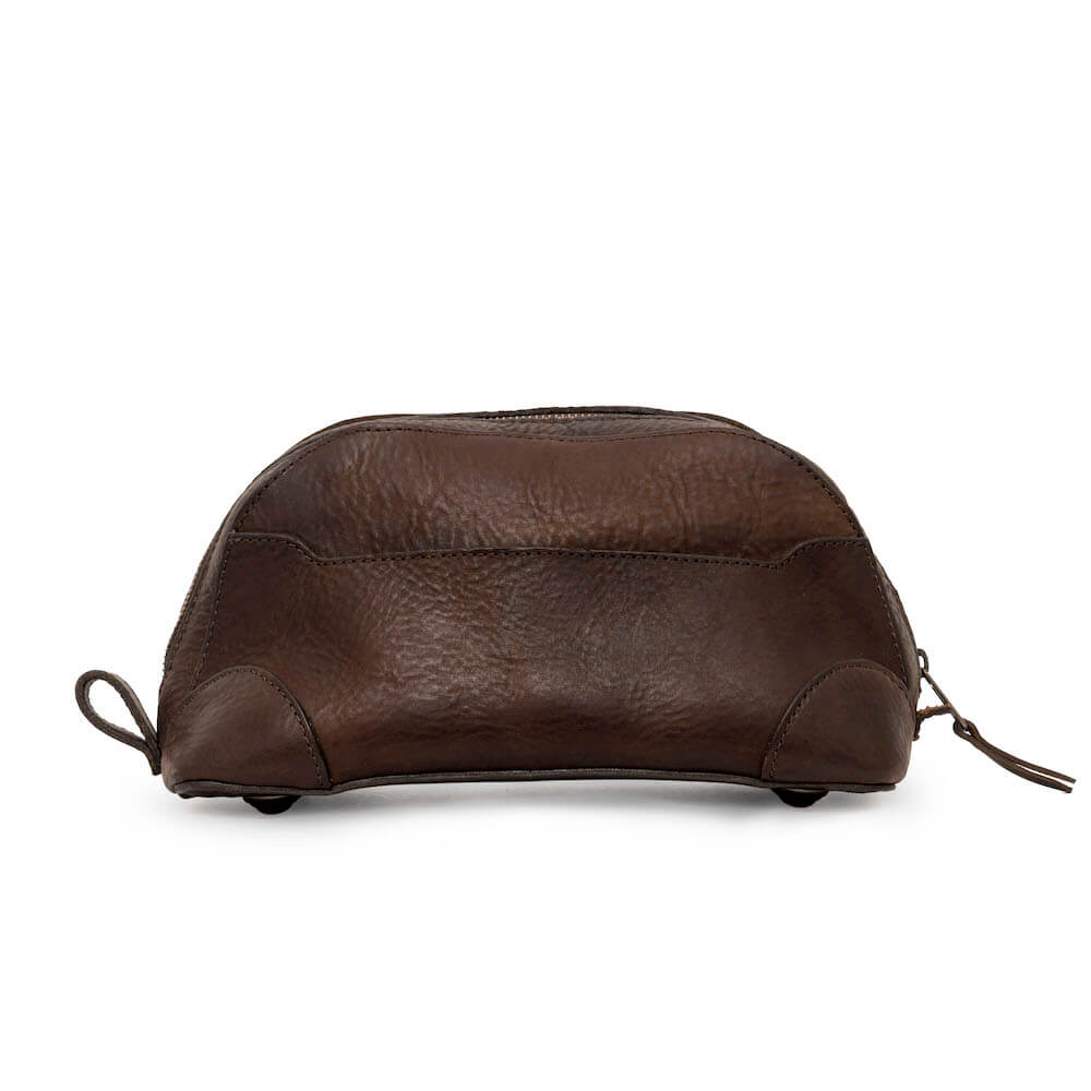 Heritage Leather Stateroom Toiletry Wash Bag