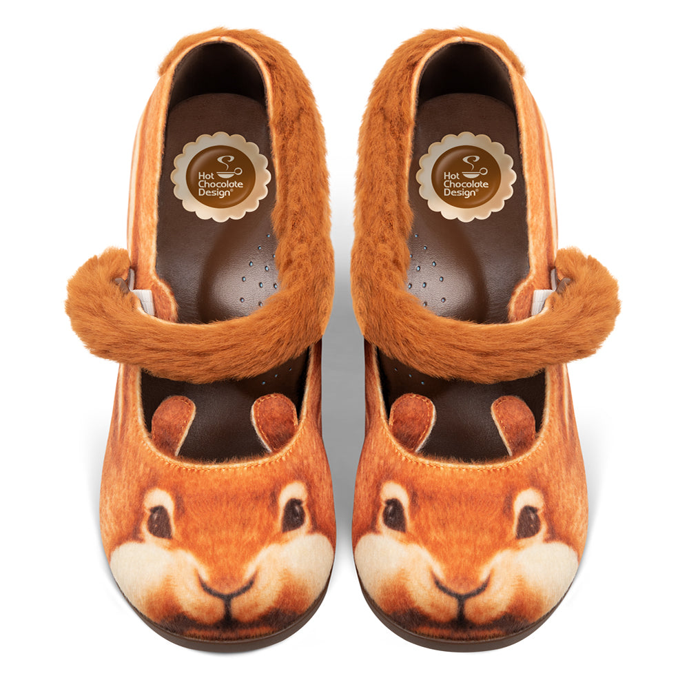 Chocolaticas® Mid Heels Nutty Cheeks Women's Mary Jane Pump