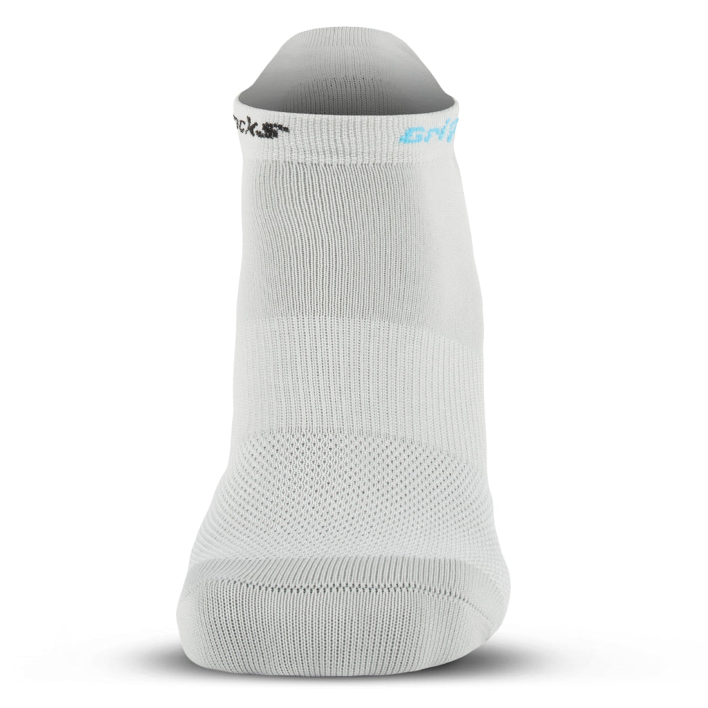 Athletic Socks with Grips - Ankle Sock - Gray