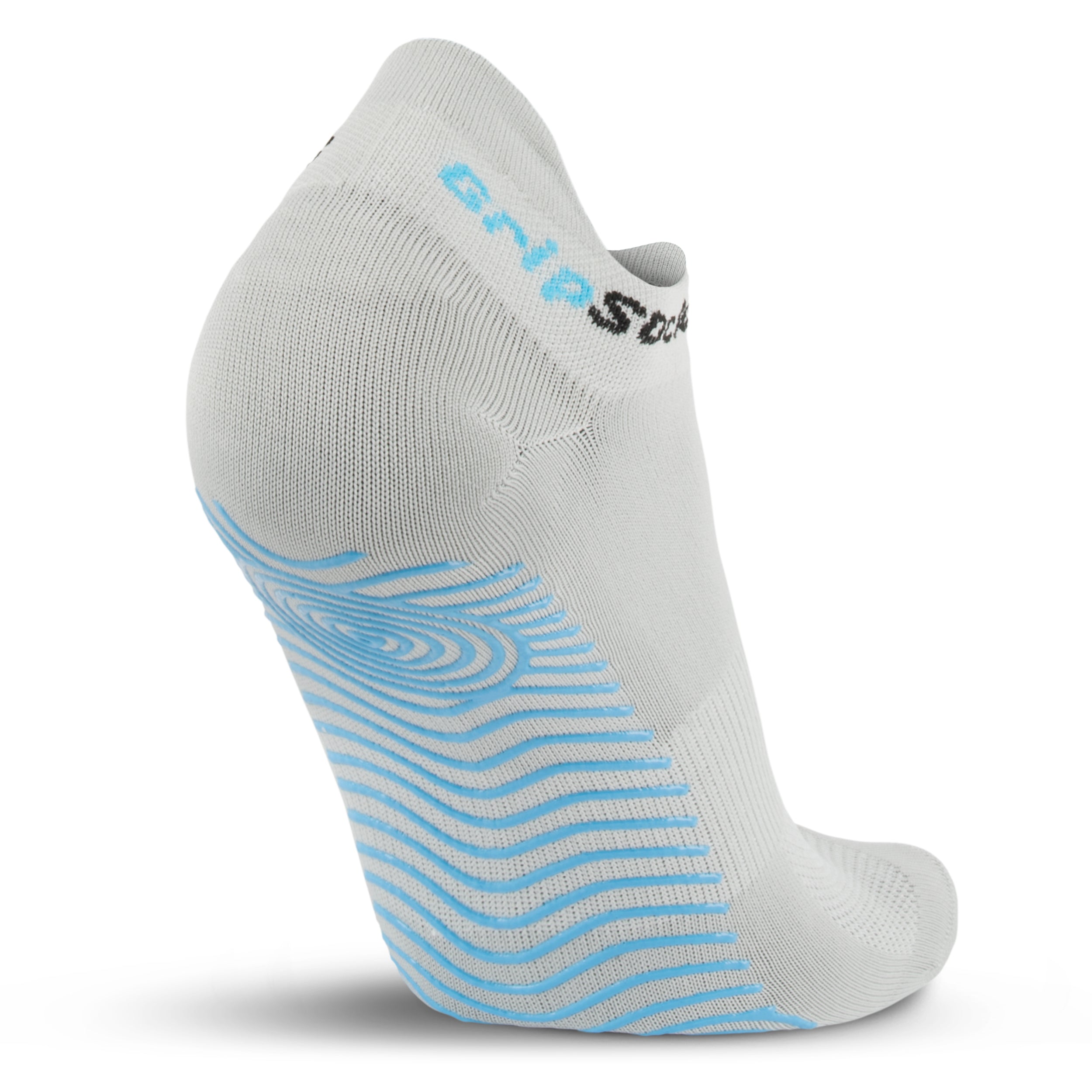 Athletic Socks with Grips - Ankle Sock - Gray