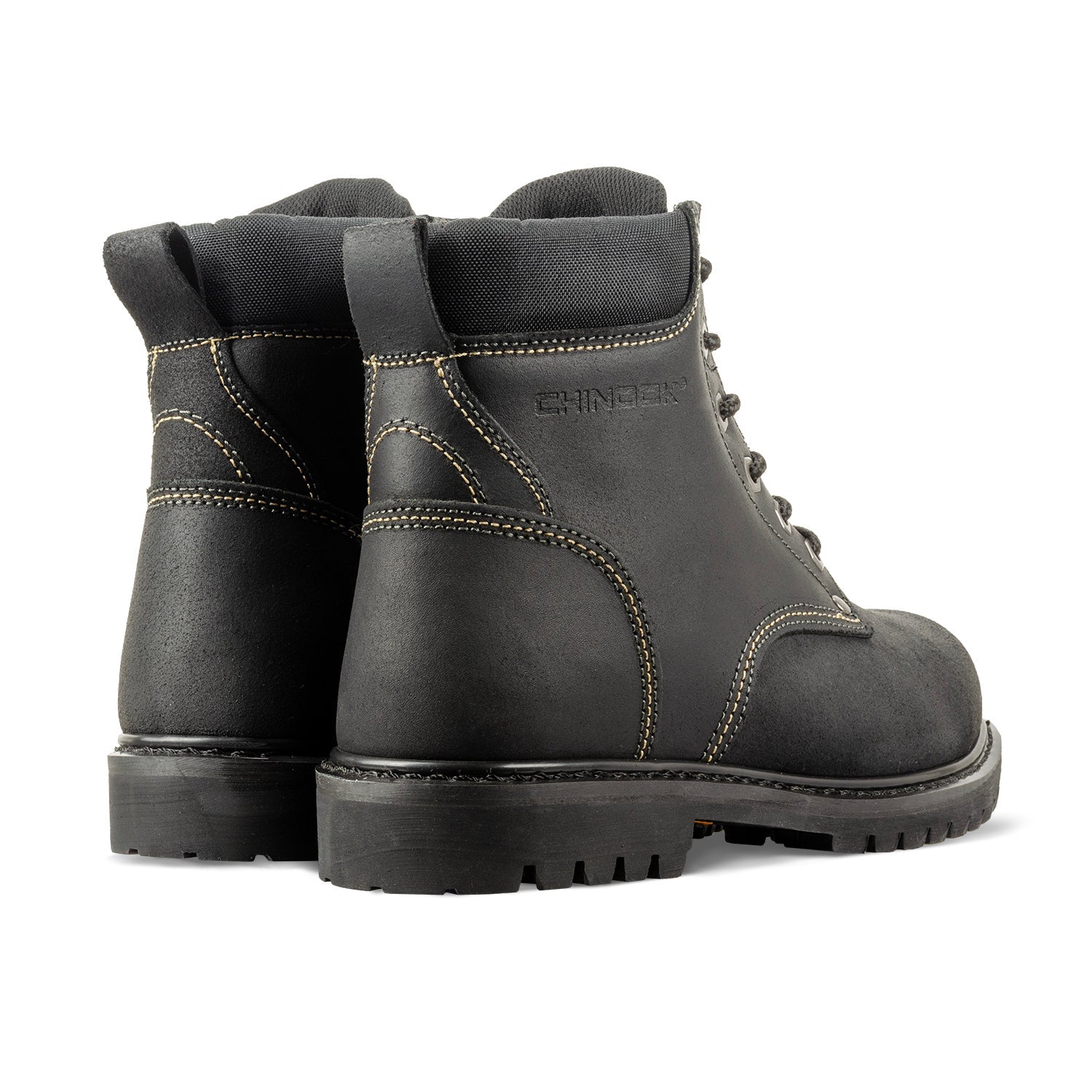 Oil Rigger 6” Steel Toe Men’s Work Boot - Black