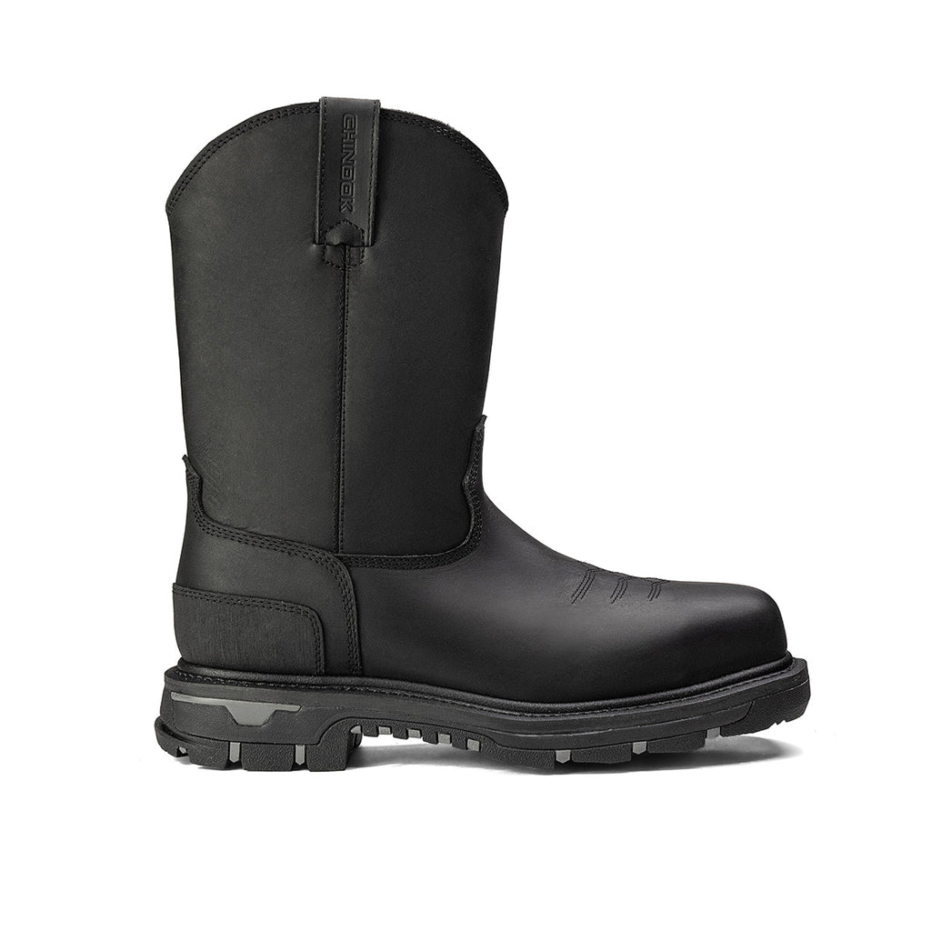 Boss 11” Western Composite Toe Leather Work Boot