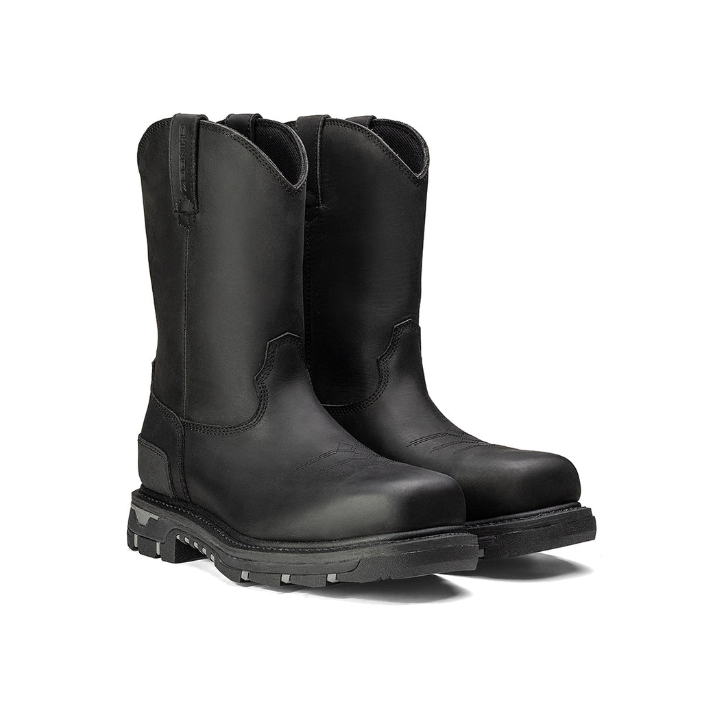 Boss 11” Western Composite Toe Leather Work Boot