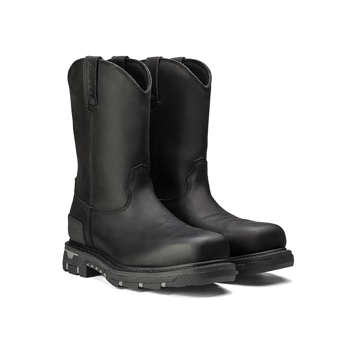 Boss 11” Western Composite Toe Leather Work Boot