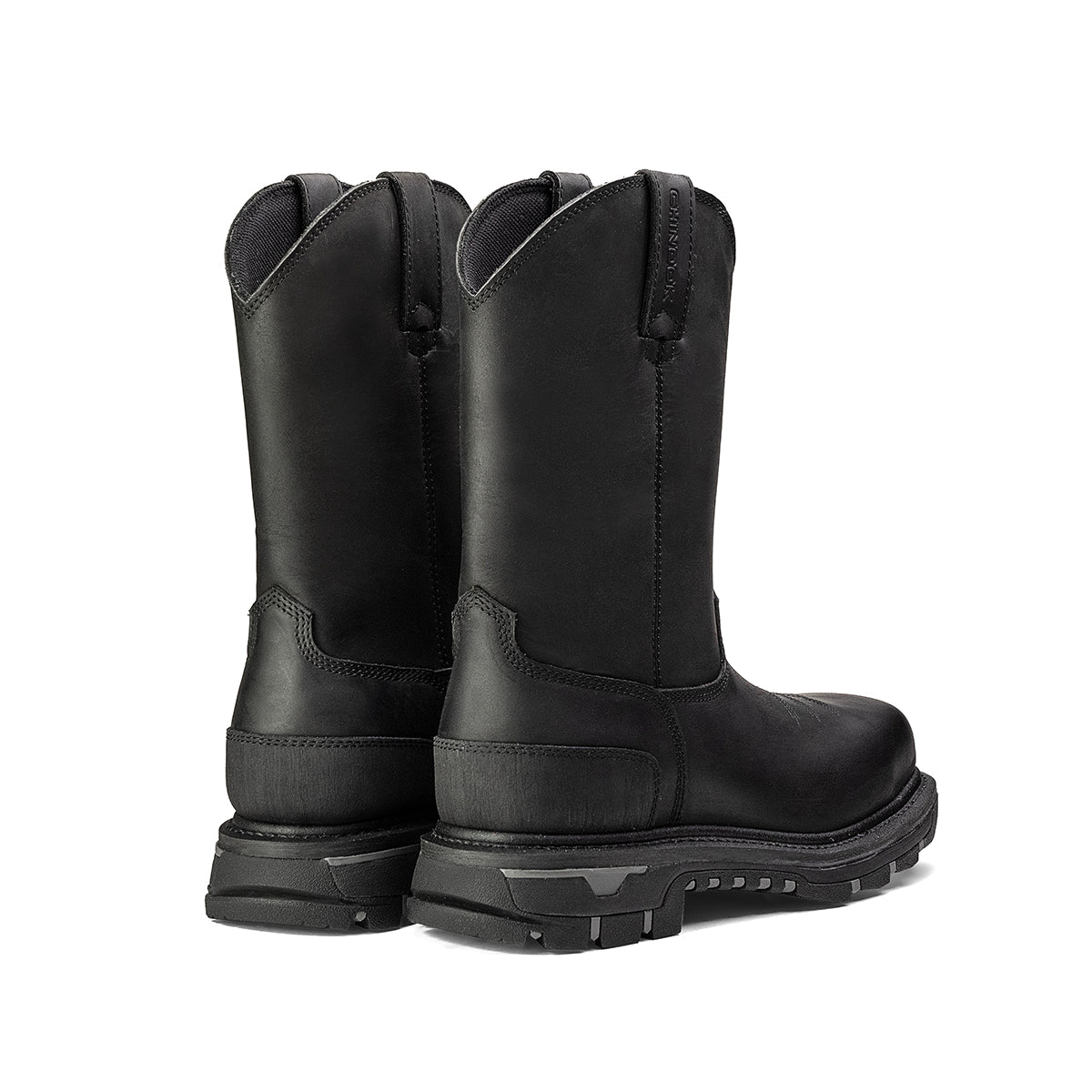 Boss 11” Western Composite Toe Leather Work Boot