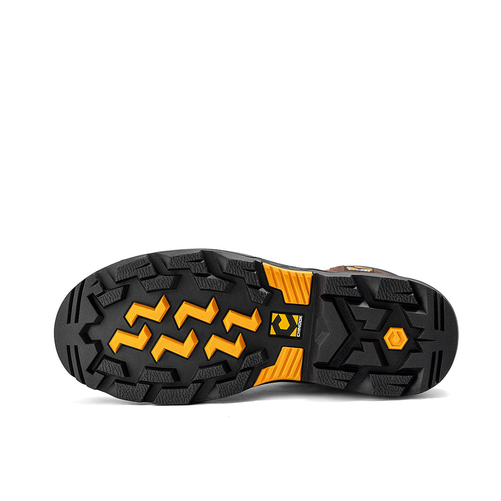 Scorpion 9” Plain Toe Waterproof Work Boot – Brown