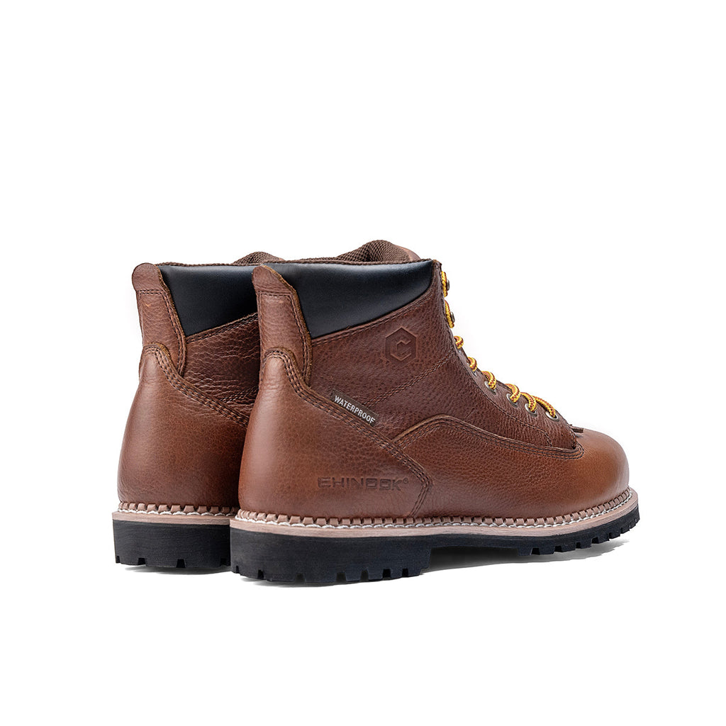 Logger 6” Men’s Waterproof Work Boot - Brown