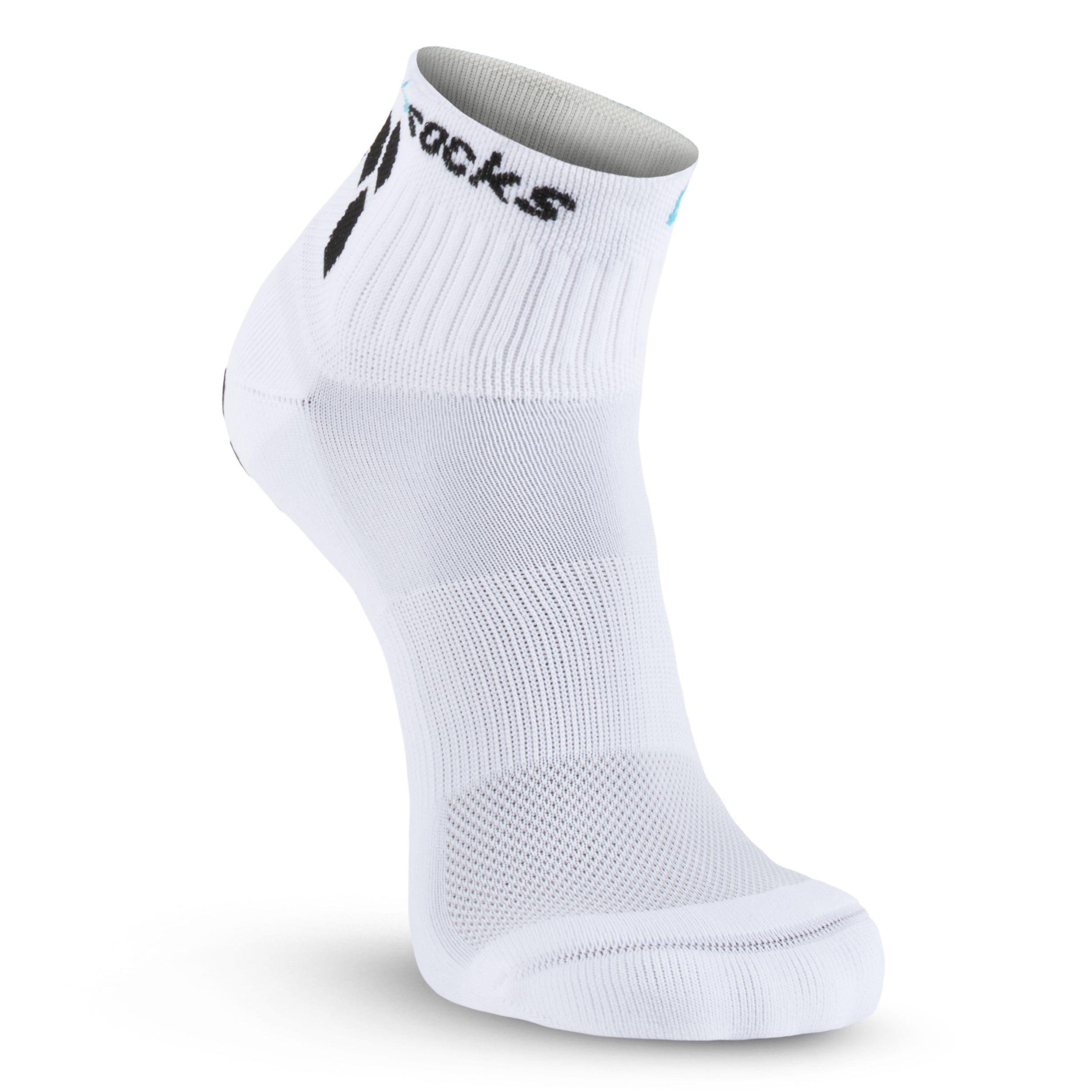 GripSocks for Golf - 1/4 Crew Height - White