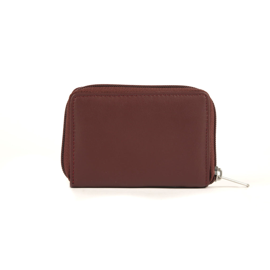 Accordion Zip Wallet - RFID Blocking