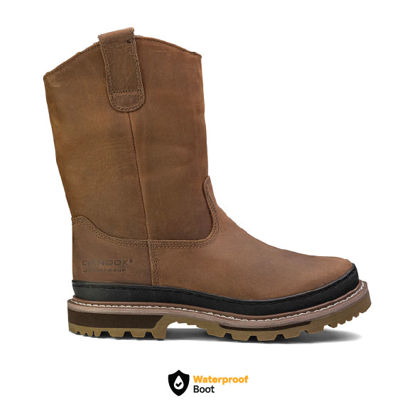Rancher 11” Waterproof Soft Toe Work Boot - Brown