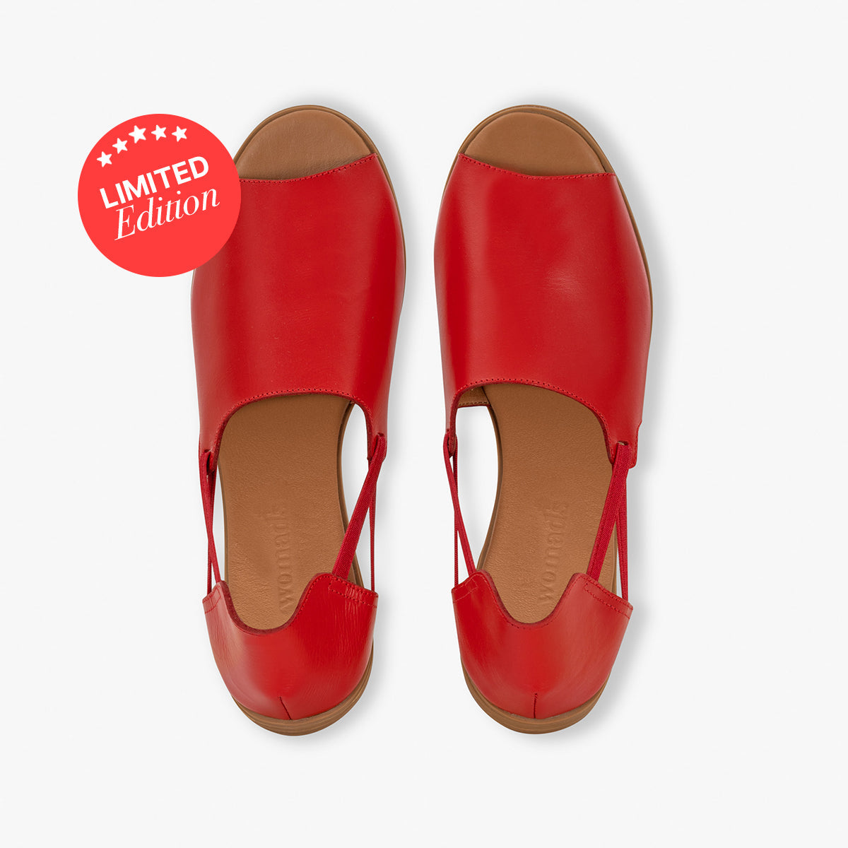 Imperial Red Peep Toes