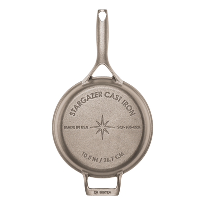 10.5-Inch Cast Iron Skillet