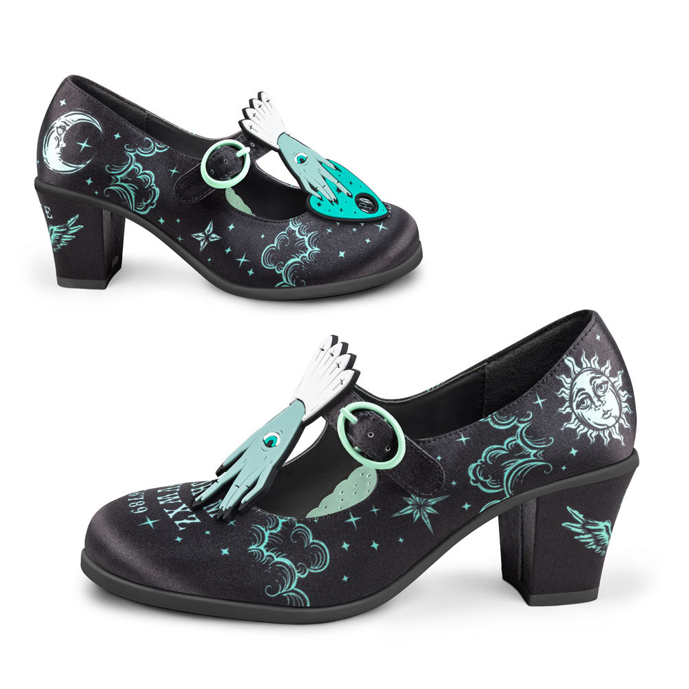 Chocolaticas® Mid Heels Spirit Board Women's Mary Jane Pump