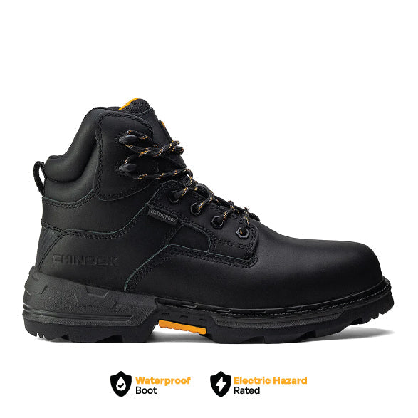 Sawhorse 6” Soft Toe Men’s Waterproof Work Boot - Black