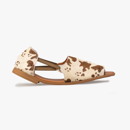 Spotted Luxe Peep Toes
