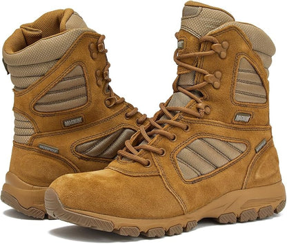 MAG SHIELD Suede Leather 8" Work Boot WP