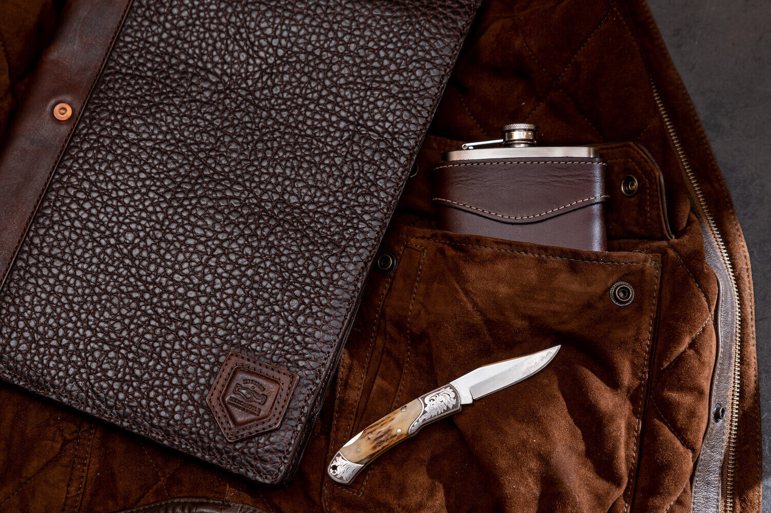 Theodore Leather Padfolio