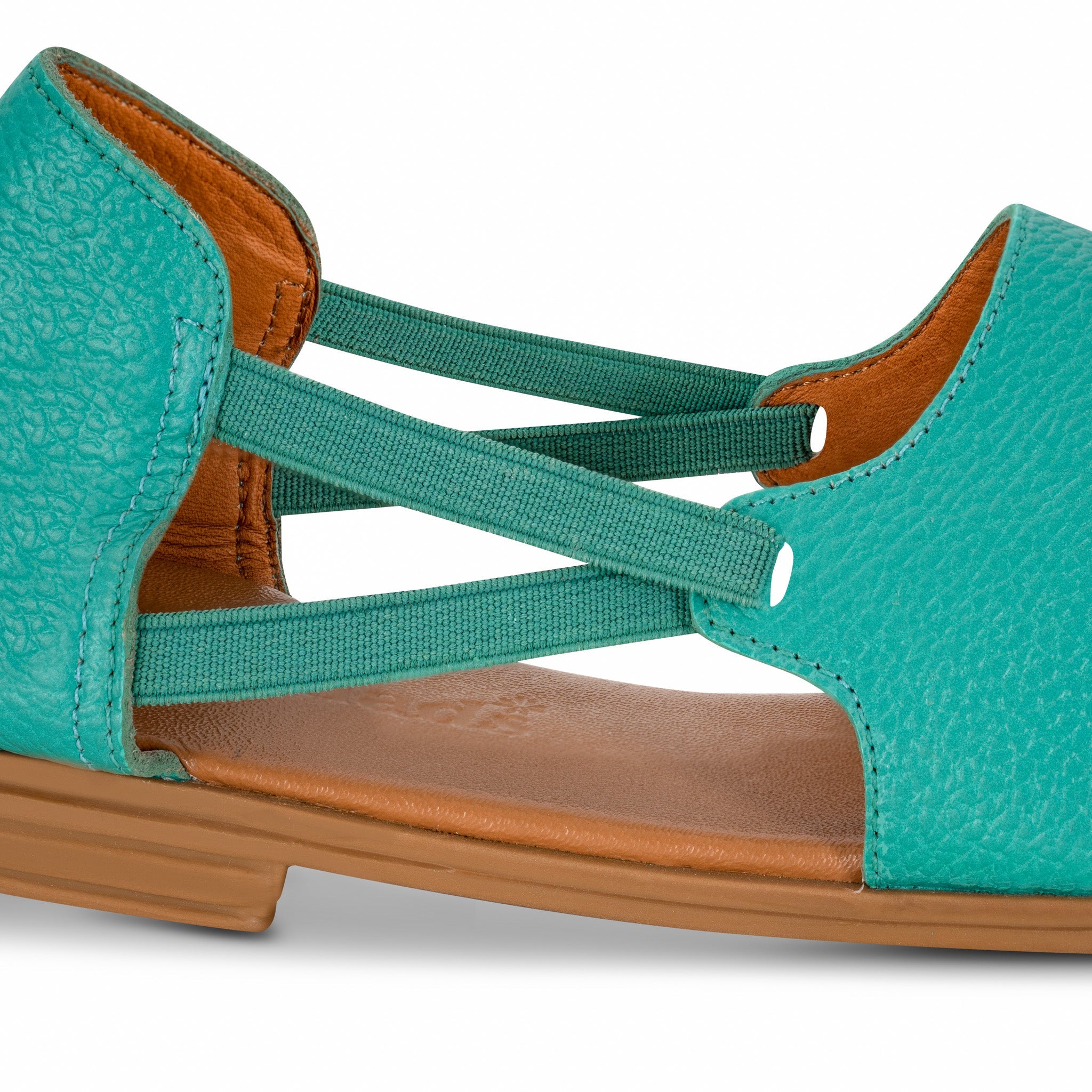Turquoise Peep Toes