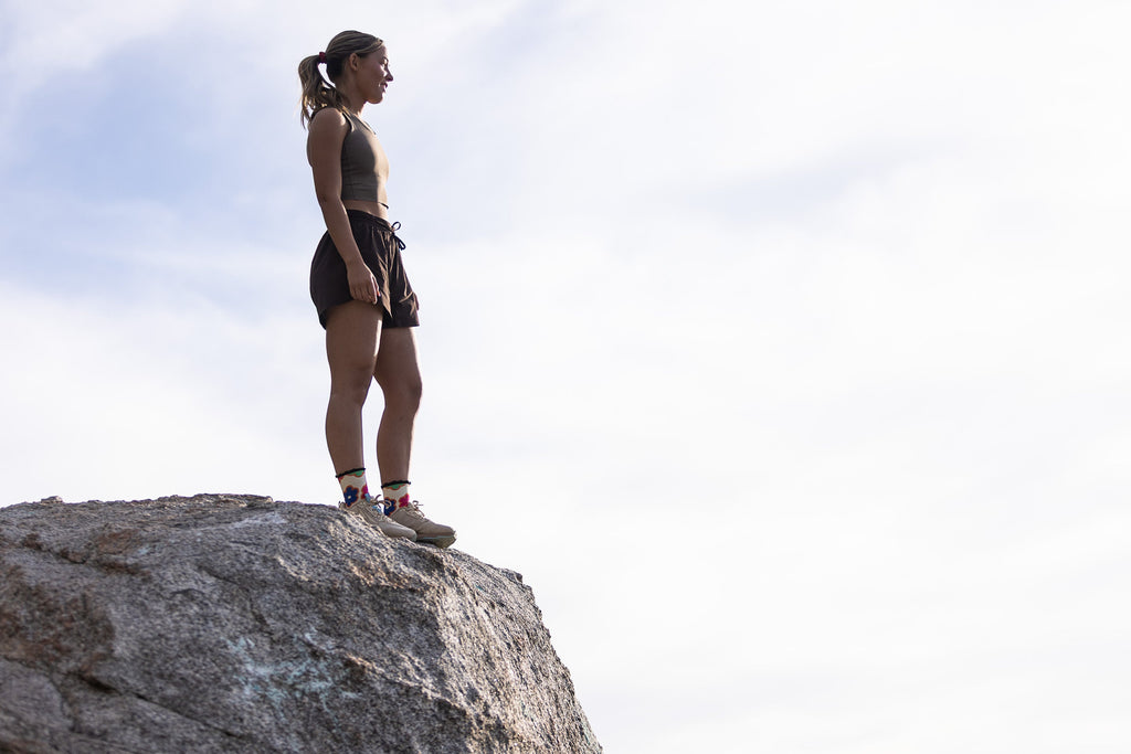 Flower Child Frilly KOM UL Cooling Socks