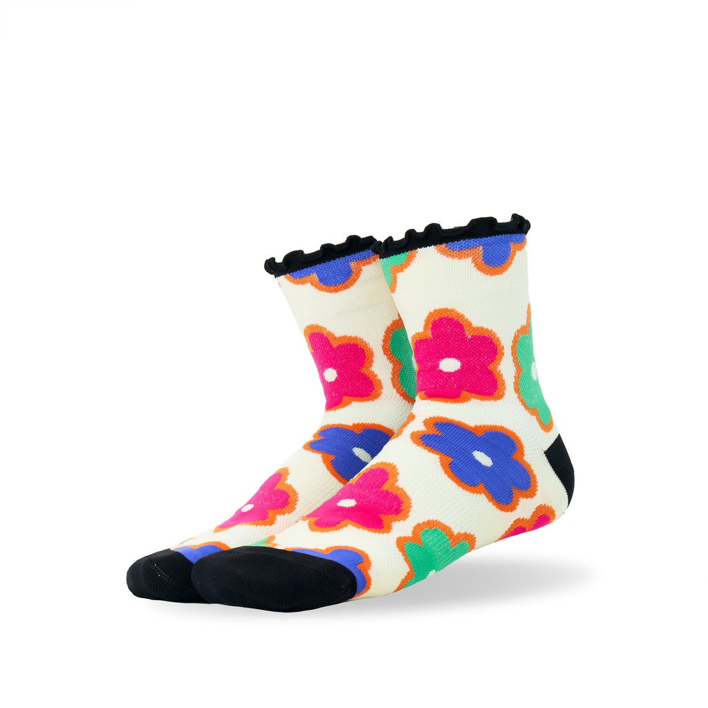 Flower Child Frilly KOM UL Cooling Socks