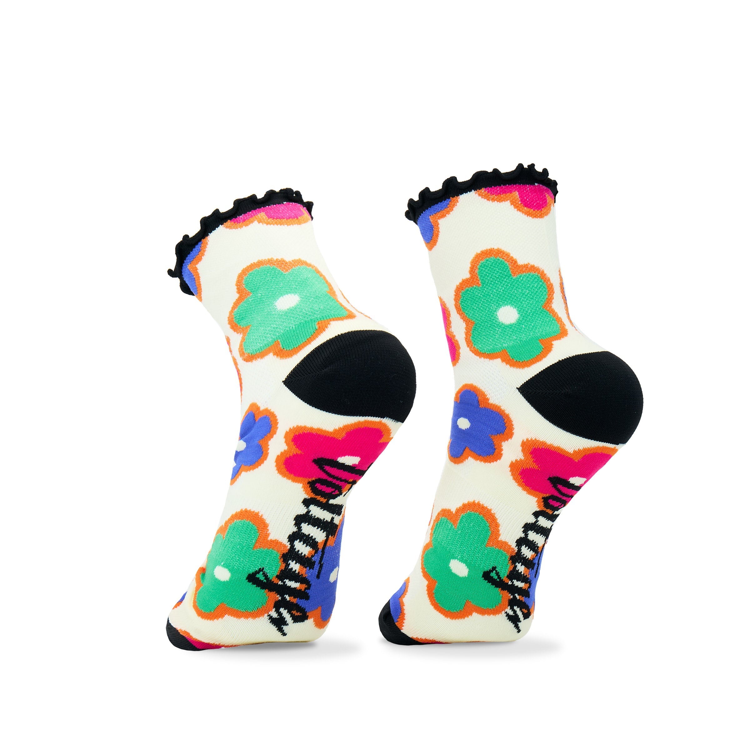 Flower Child Frilly KOM UL Cooling Socks