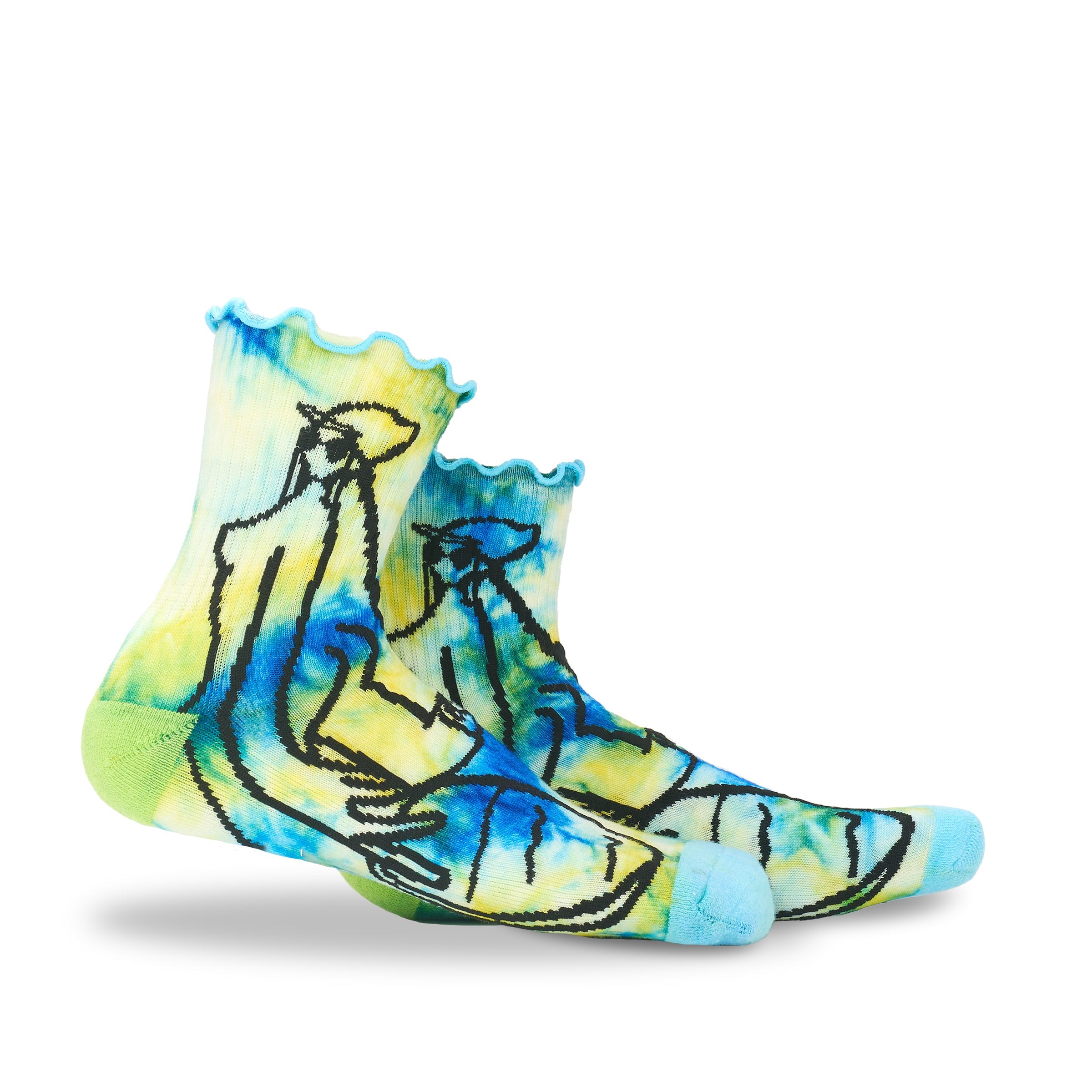 510 Bay Area Frilly Magic Wool Socks