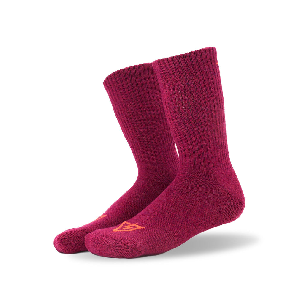 Merry Berry Magic Merino Wool Socks