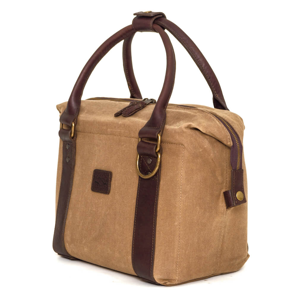 White Wing Waxed Canvas Cooler