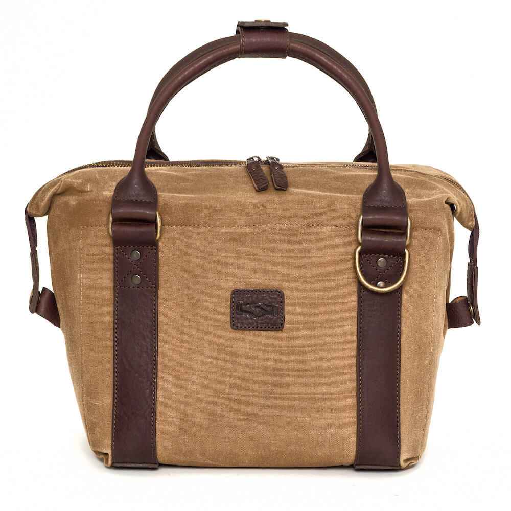 White Wing Waxed Canvas Cooler